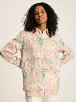 Amilla 100% Linen Shirt<Joules Clearance