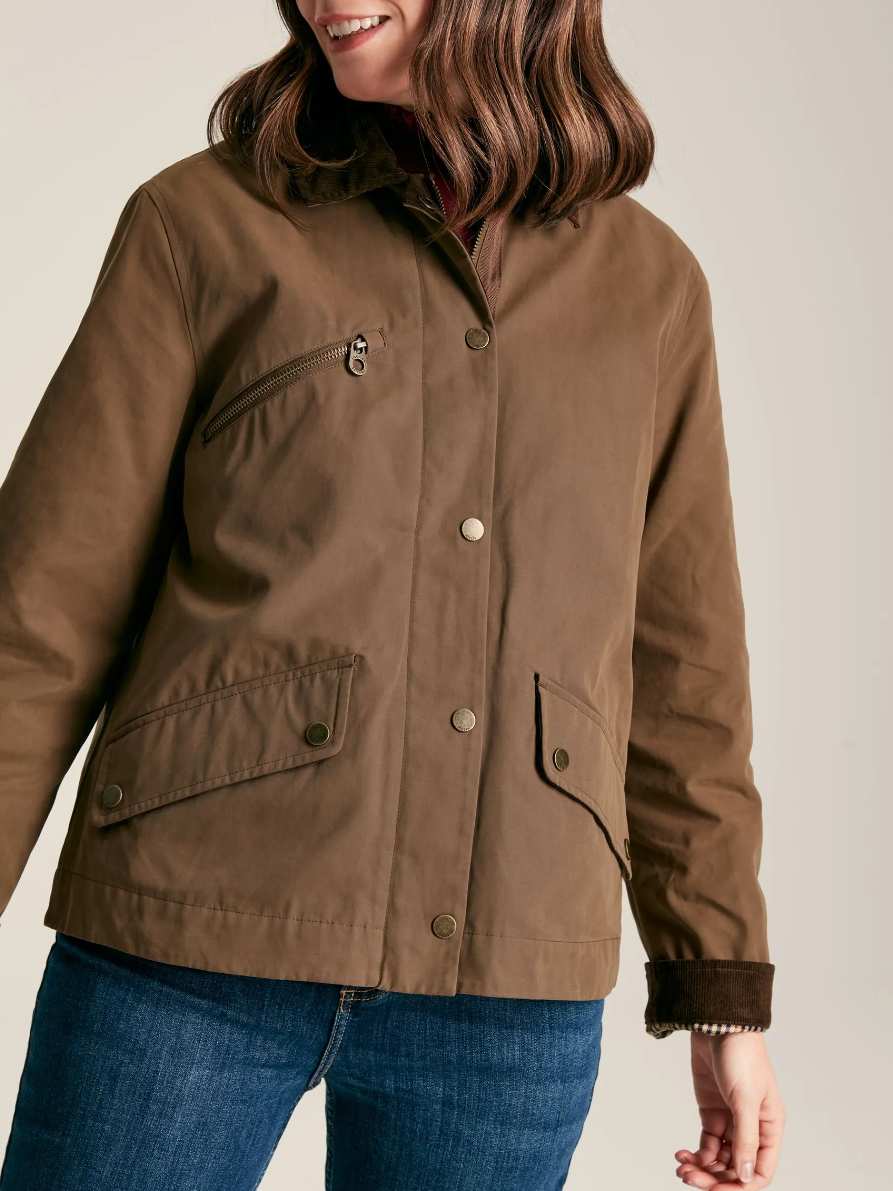 Belfield Shower Resistant Dry Wax Jacket<Joules Clearance