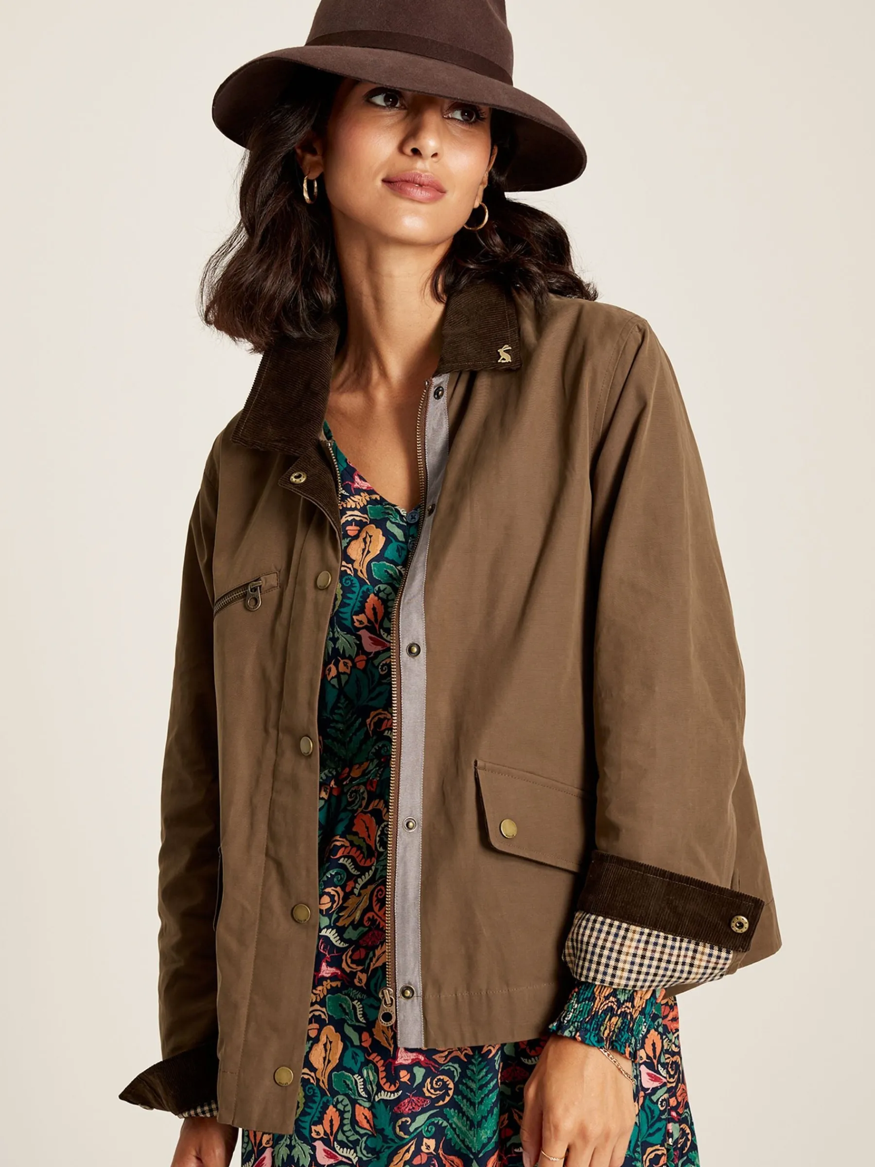 Belfield Shower Resistant Dry Wax Jacket<Joules Clearance
