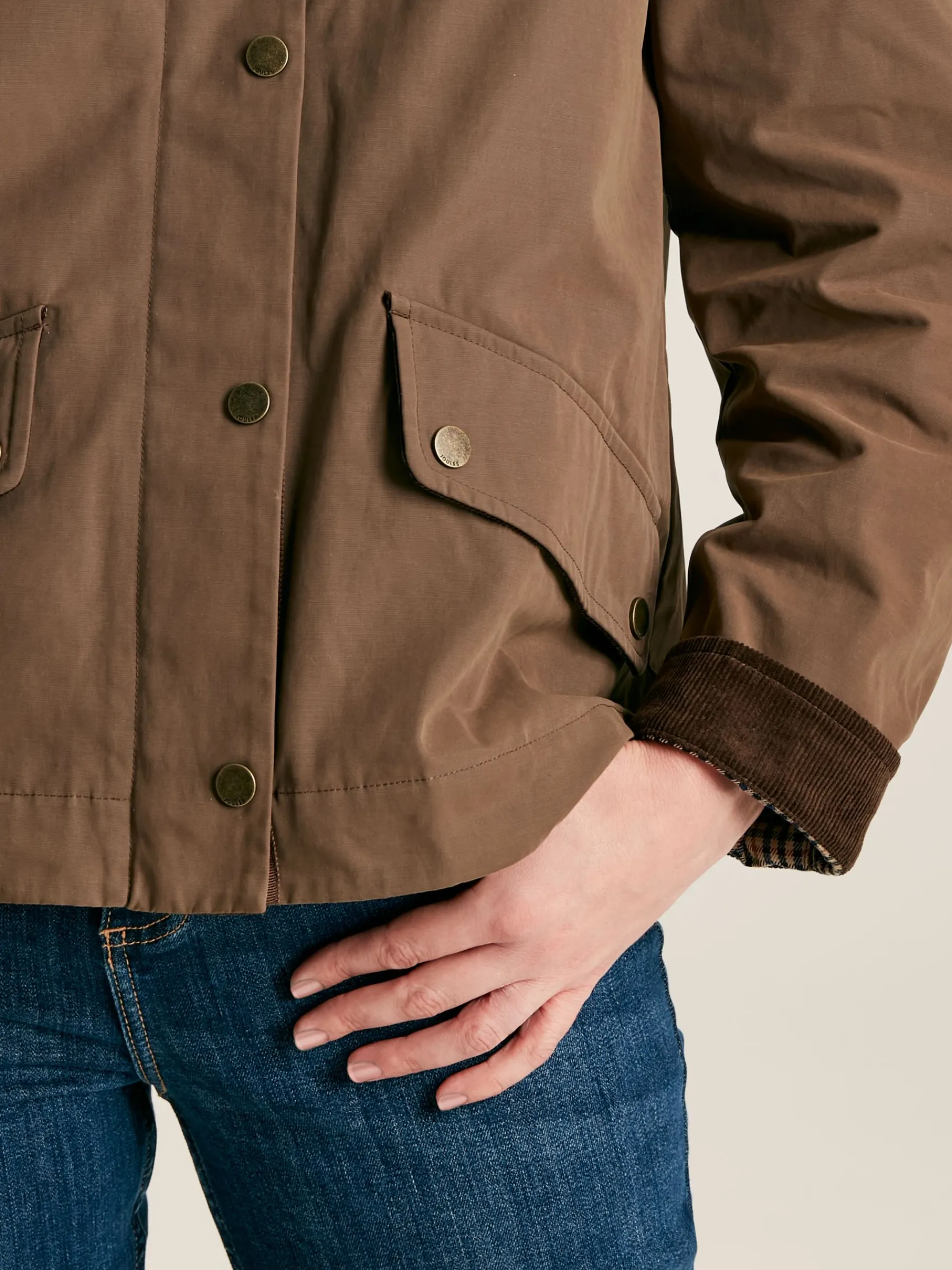 Belfield Shower Resistant Dry Wax Jacket<Joules Clearance