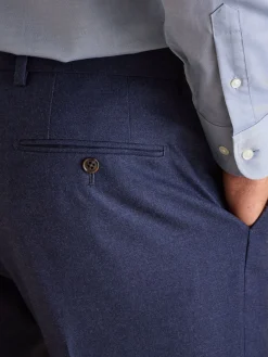 Slim Fit Flannel Suit Trousers<Joules Clearance