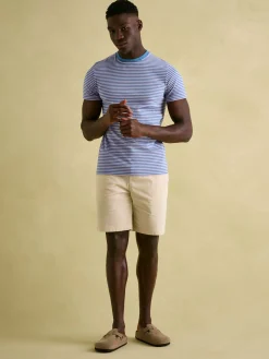 Boathouse Pink Stripe Jersey Crew Neck T-Shirt<Joules Hot