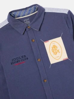 Boys' Emmett Embroidered and Embellished Shirt<Joules Clearance