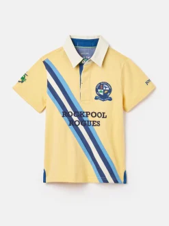 Boys' Tournament Rugby Jersey Polo Shirt<Joules