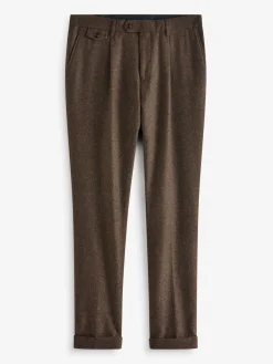 Slim Fit Texture Suit Trousers<Joules