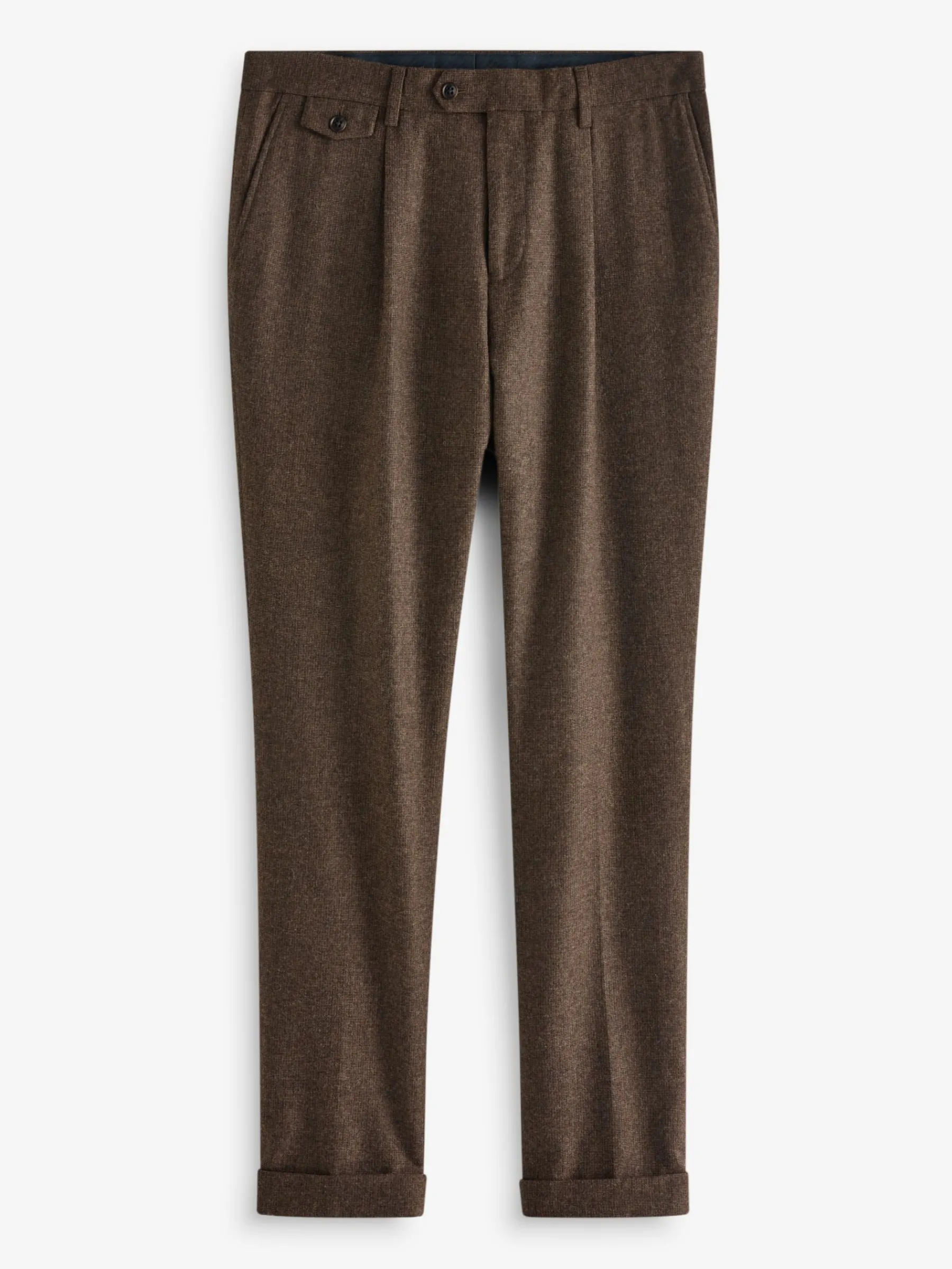 Slim Fit Texture Suit Trousers<Joules