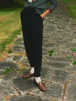 Calla Corduroy Tapered Trousers<Joules New