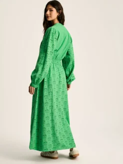 Cassie Broderie Maxi Dress<Joules Best
