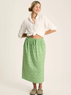 Celia Jersey Midi Skirt<Joules Clearance