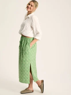 Celia Jersey Midi Skirt<Joules Clearance