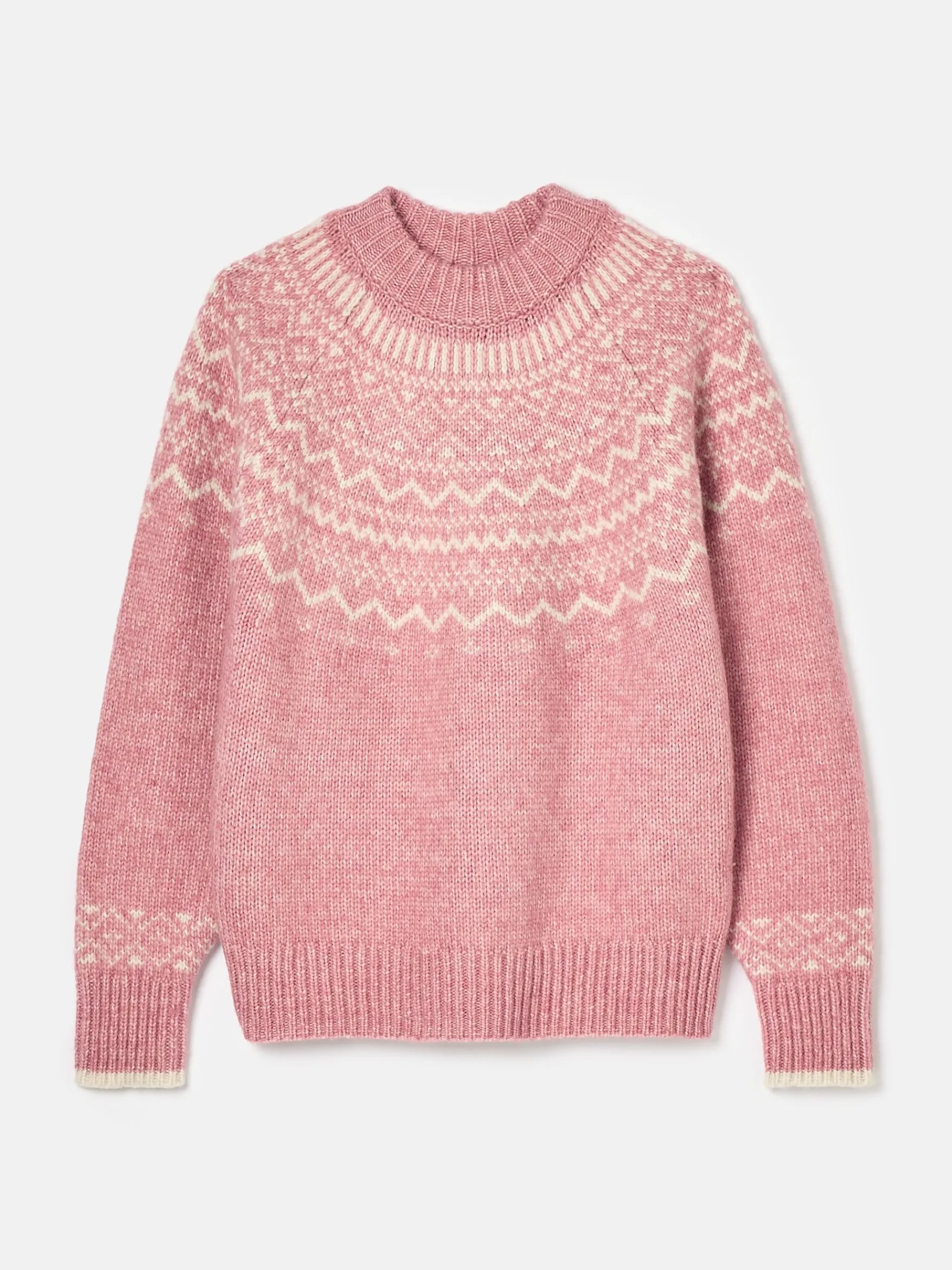 Charlotte Crew Neck Fair Isle Jumper<Joules Online
