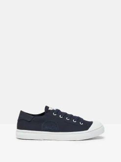 Coast Navy Blue Canvas Pumps<Joules New