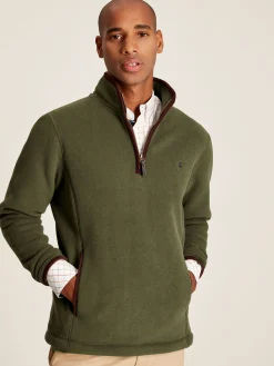 Coxton Quarter Zip Fleece<Joules Best