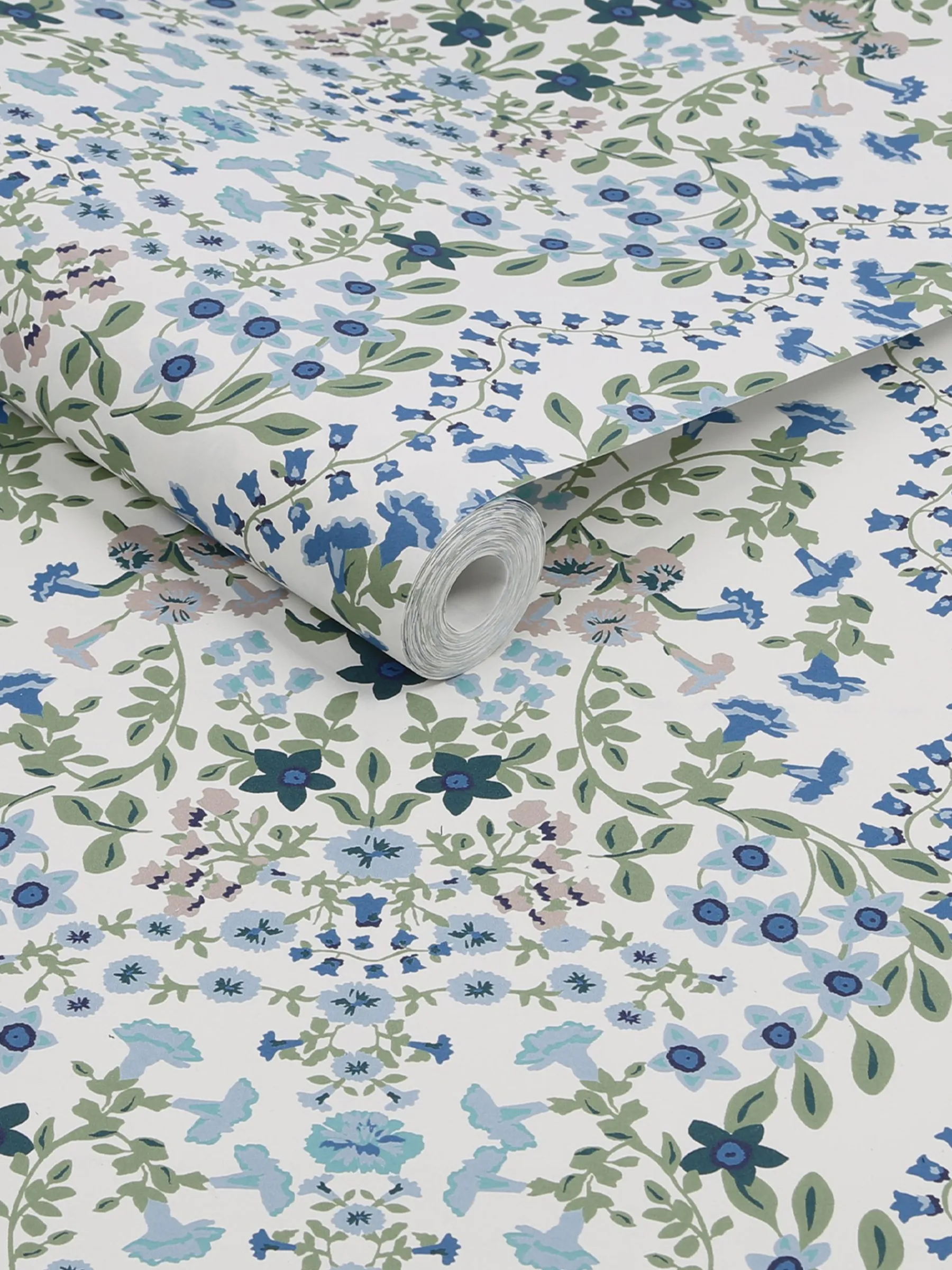 Symmetrical Trellis Ditsy 10M Wallpaper<Joules Online