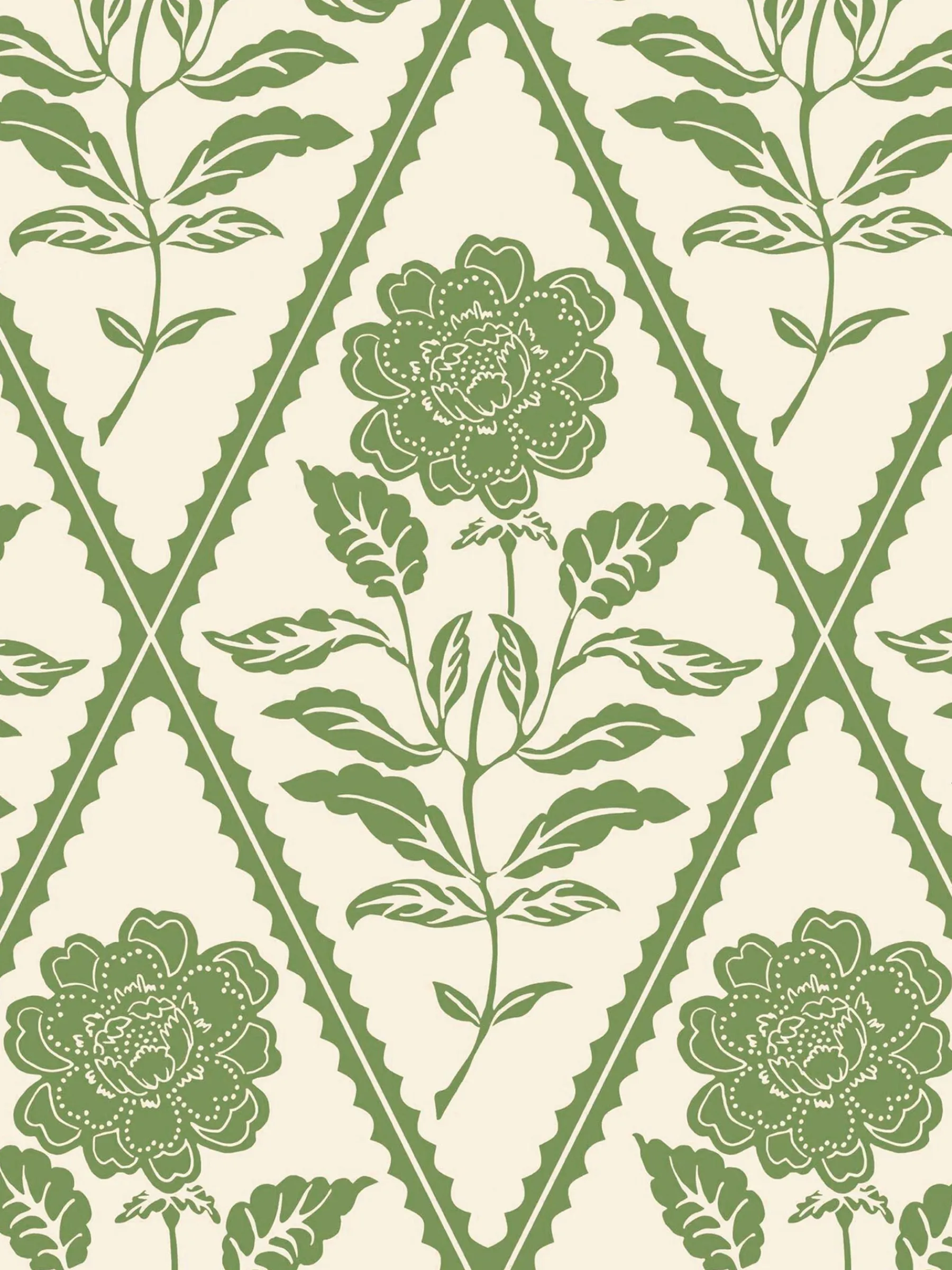 Juliette Floral Print 10M Wallpaper<Joules Clearance