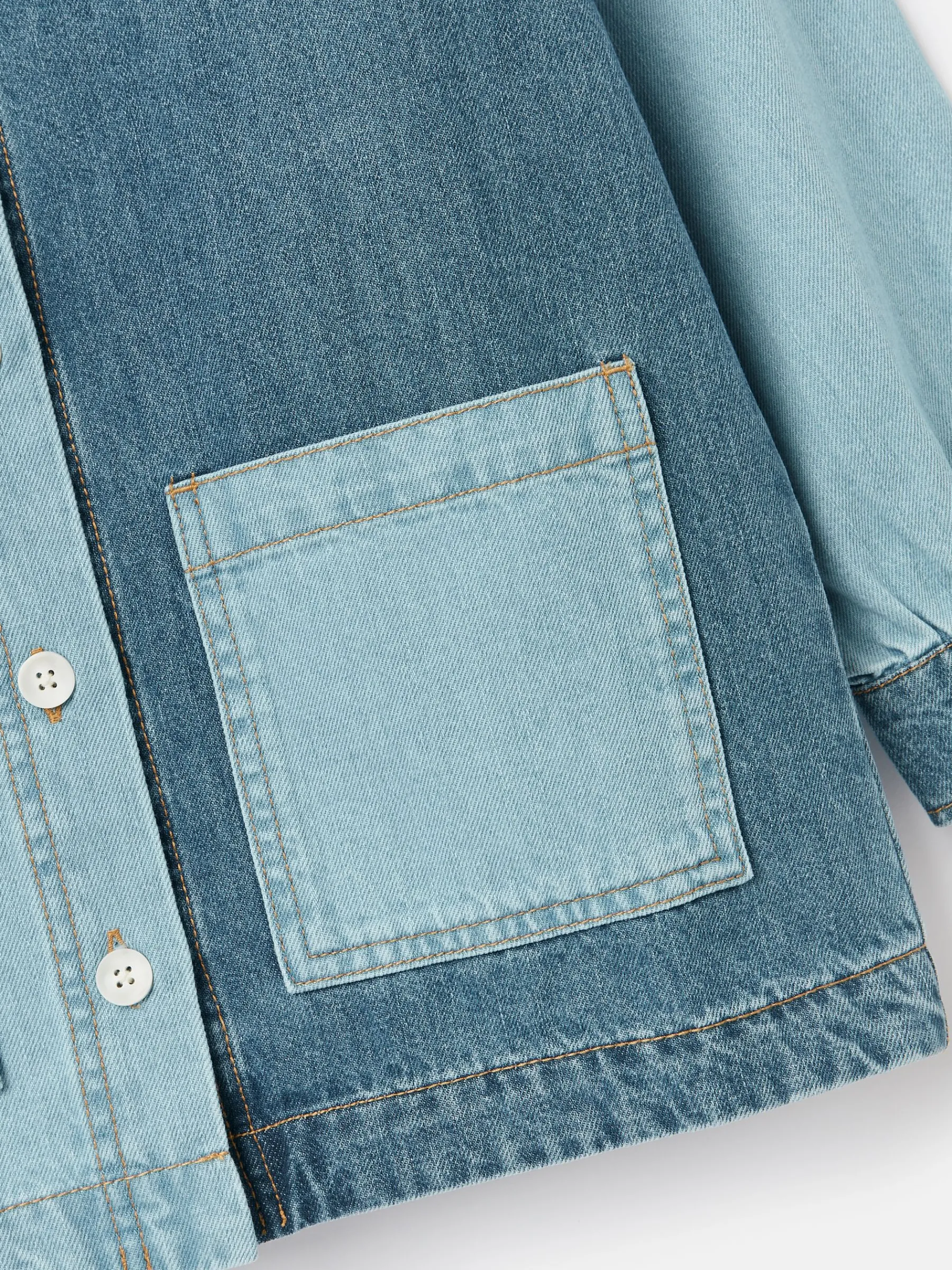 Darley Hotch Potch Denim Chore Jacket<Joules New