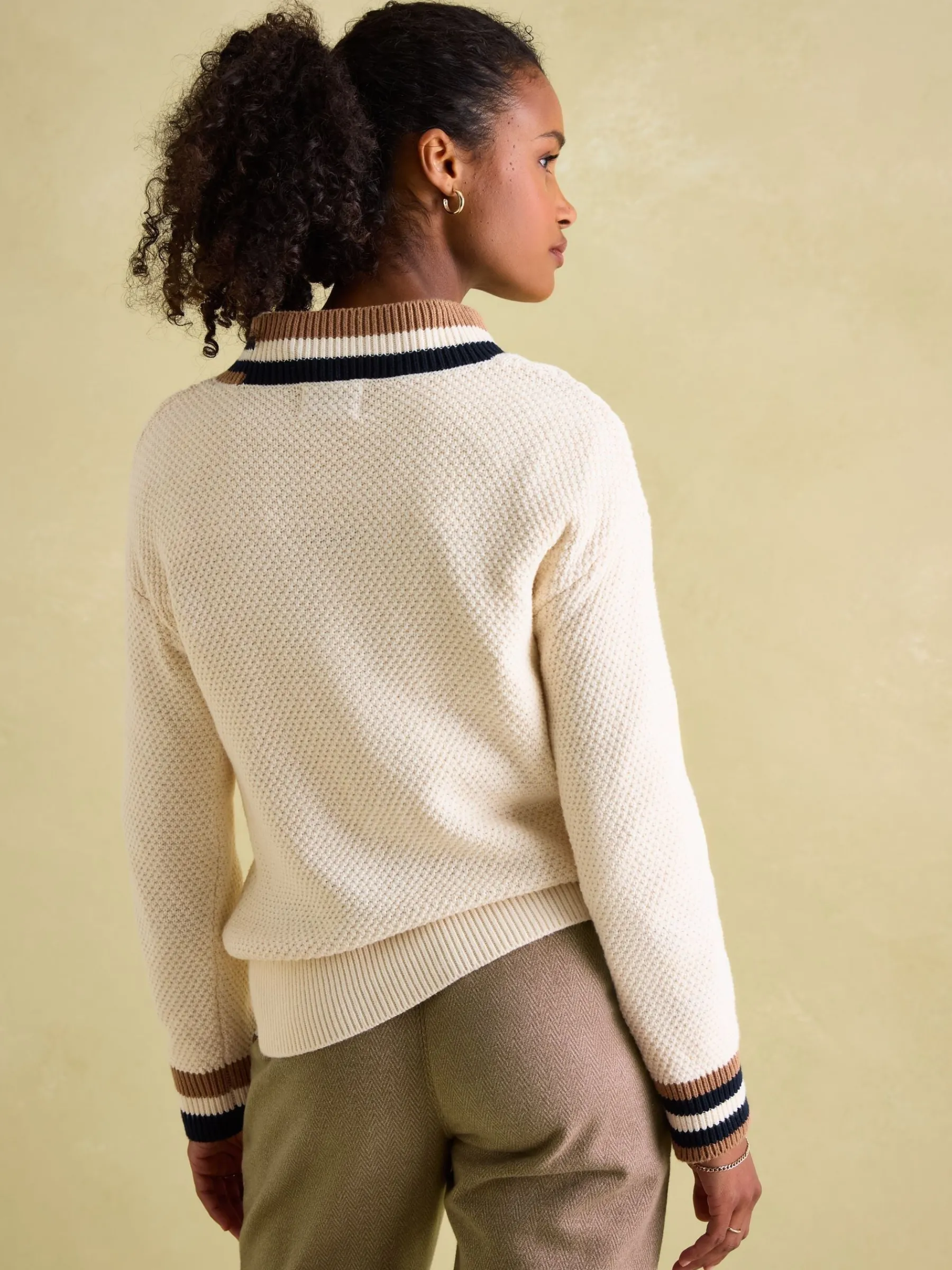 Dawson Cable Knit Cricket Jumper<Joules Hot