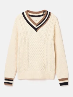 Dawson Cable Knit Cricket Jumper<Joules Hot