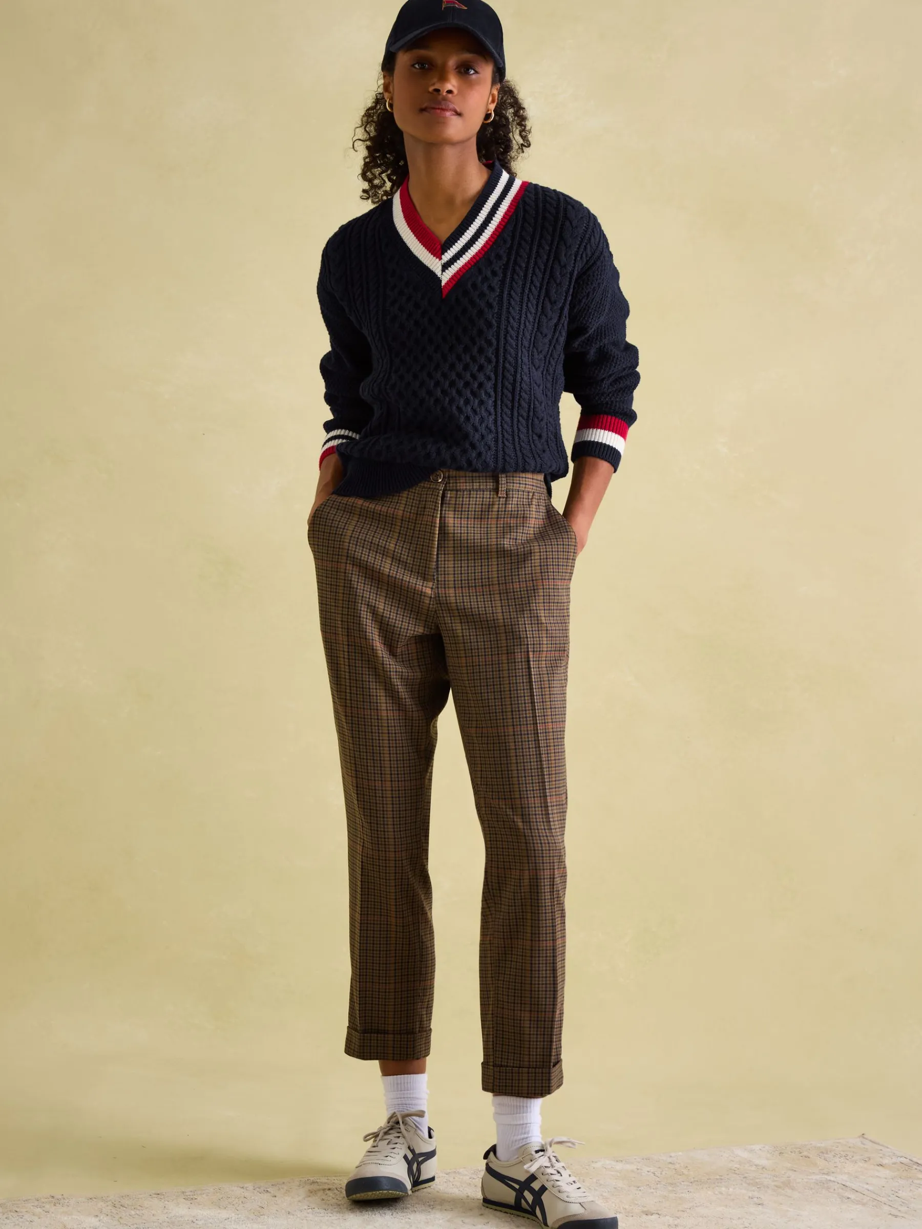 Dawson Cable Knit Cricket Jumper<Joules New
