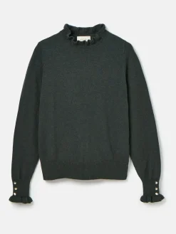 Edith Frill Neck Jumper<Joules
