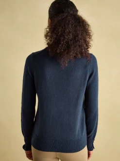 Edith Frill Neck Jumper<Joules