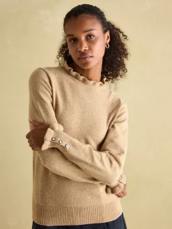 Edith Frill Neck Jumper<Joules Discount