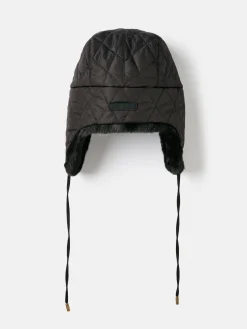 Eira Faux Fur Lined Quilted Trapper Hat<Joules Clearance