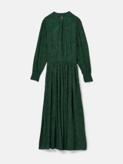 Elena Green Paisley Button Down Maxi Dress<Joules Best