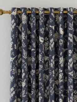 Festival Pheasants Set of 2 Blackout Eyelet Curtains<Joules