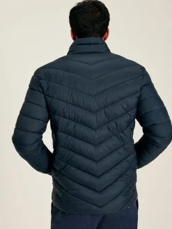 Garrett Navy Blue Showerproof Padded Jacket<Joules Outlet