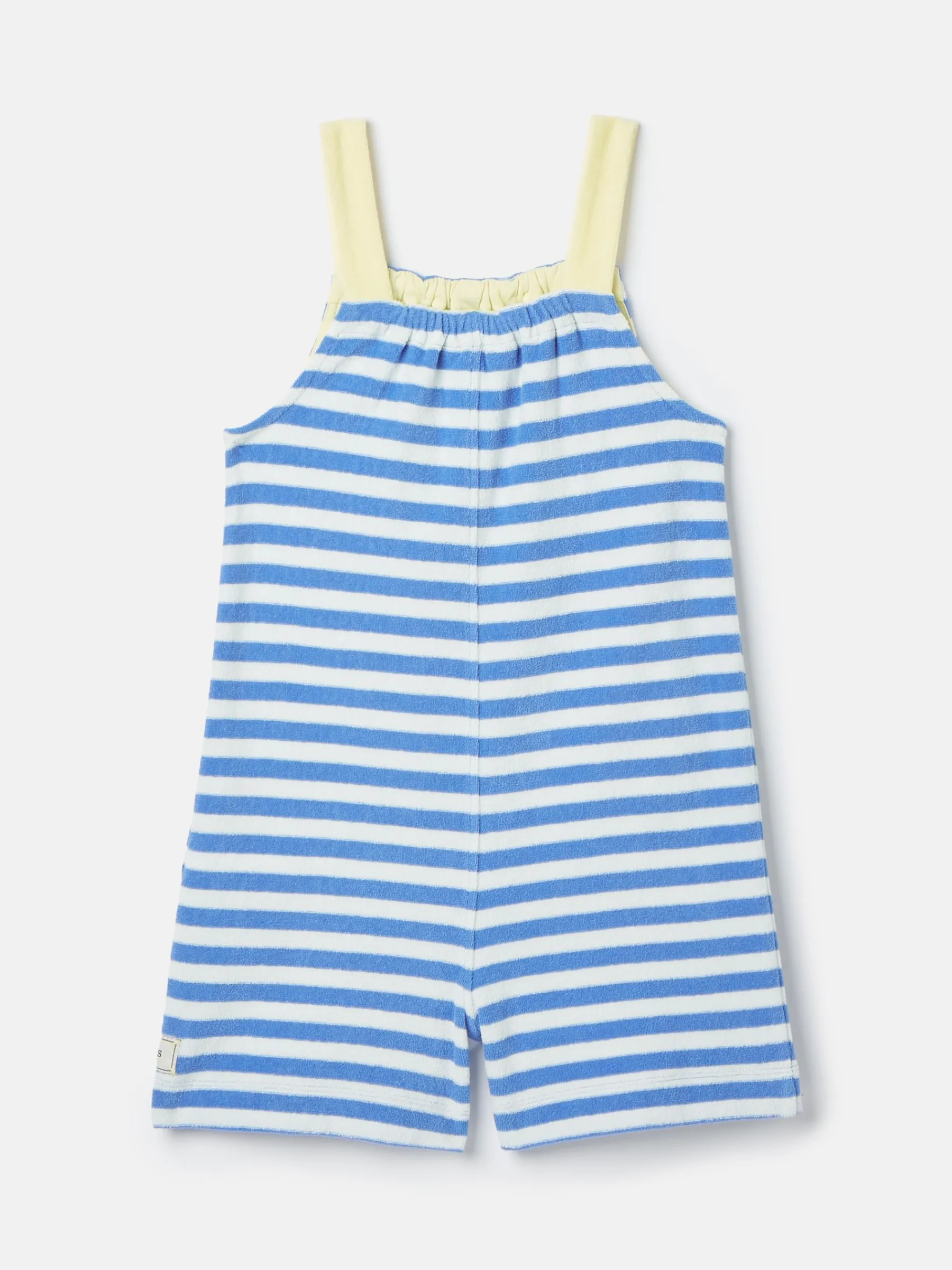 Girls' By The Sea Striped Towelling Playsuit<Joules Hot