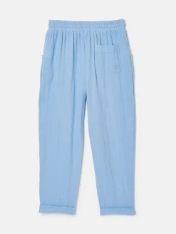 Girls' Playtime Textured Woven Trousers<Joules Outlet