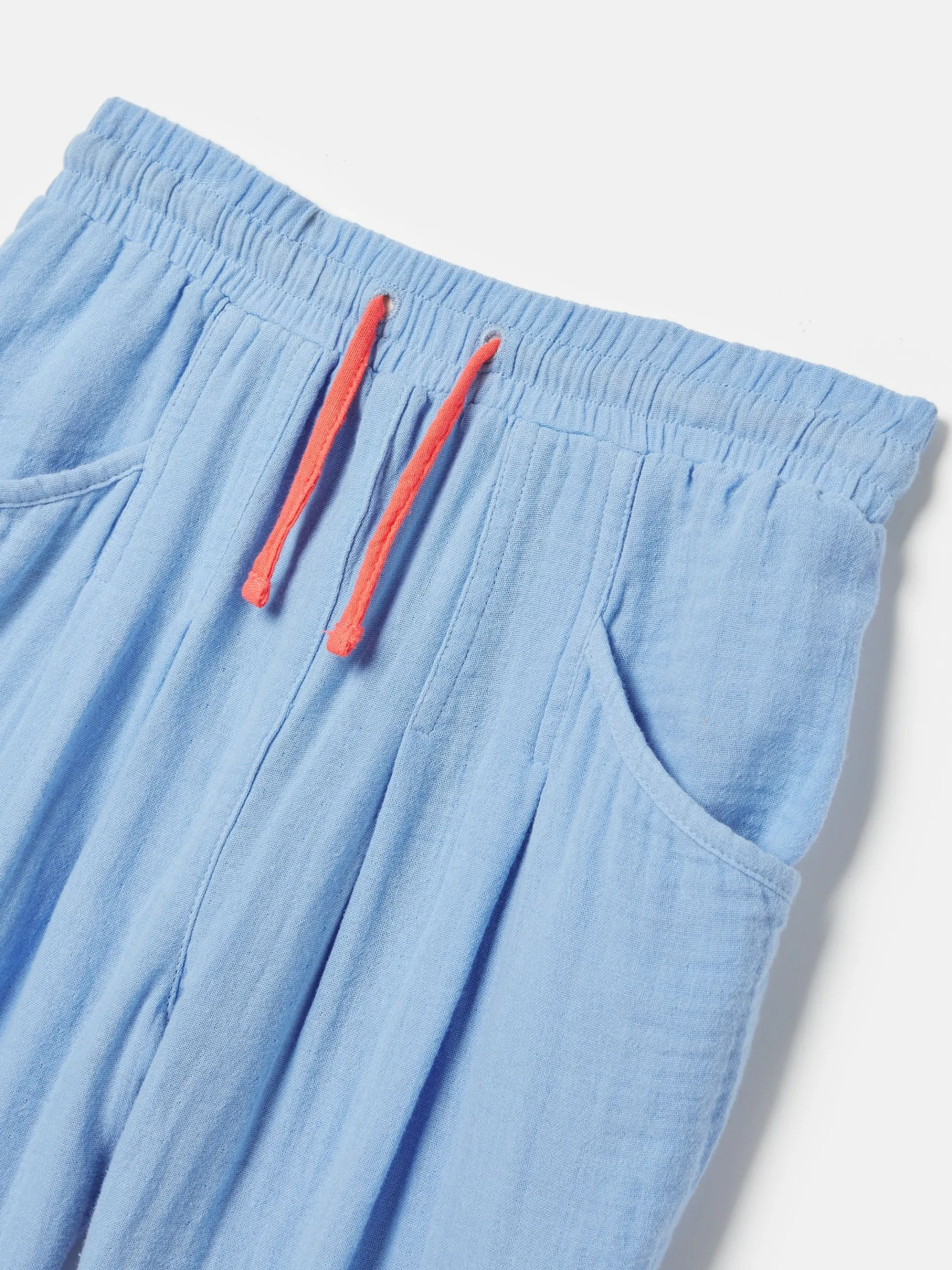 Girls' Playtime Textured Woven Trousers<Joules Outlet