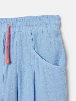 Girls' Playtime Textured Woven Trousers<Joules Outlet