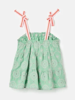 Girls' Playtime Tiered Woven Top<Joules New