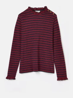 Grace Long Sleeve Jersey Top<Joules Clearance