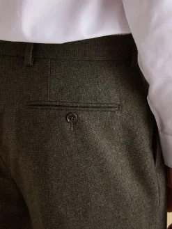 Slim Fit Texture Suit Trousers<Joules