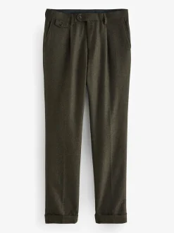 Slim Fit Texture Suit Trousers<Joules