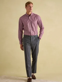 Slim Fit Flannel Suit Trousers<Joules Discount