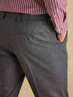 Slim Fit Flannel Suit Trousers<Joules Discount