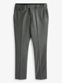 Slim Fit Flannel Suit Trousers<Joules Discount
