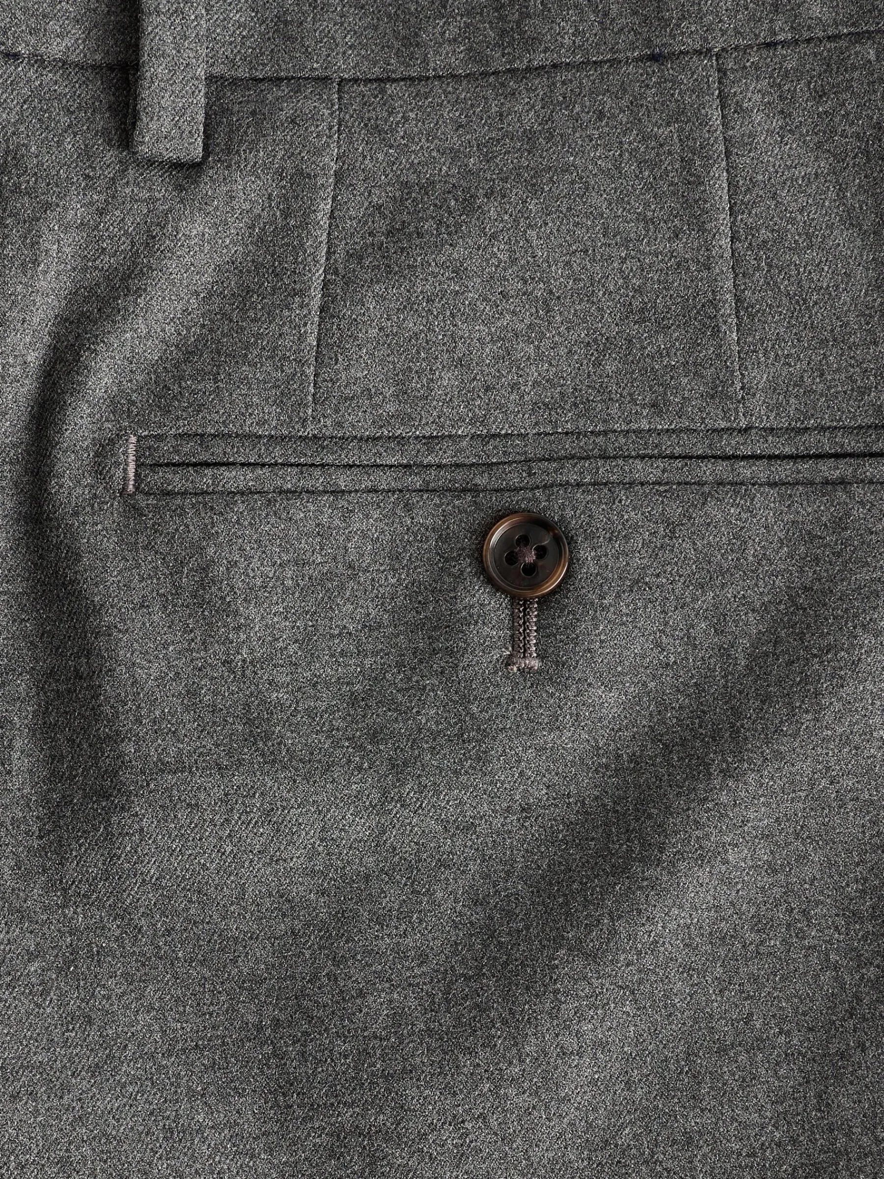 Slim Fit Flannel Suit Trousers<Joules Discount