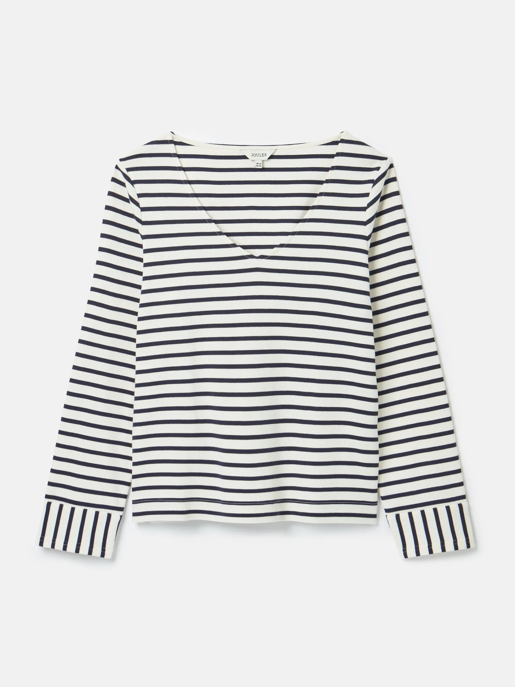 Harbour V-Neck Jersey Top<Joules Online