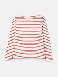 Harbour Pink Striped Long Sleeve Breton Top<Joules Clearance