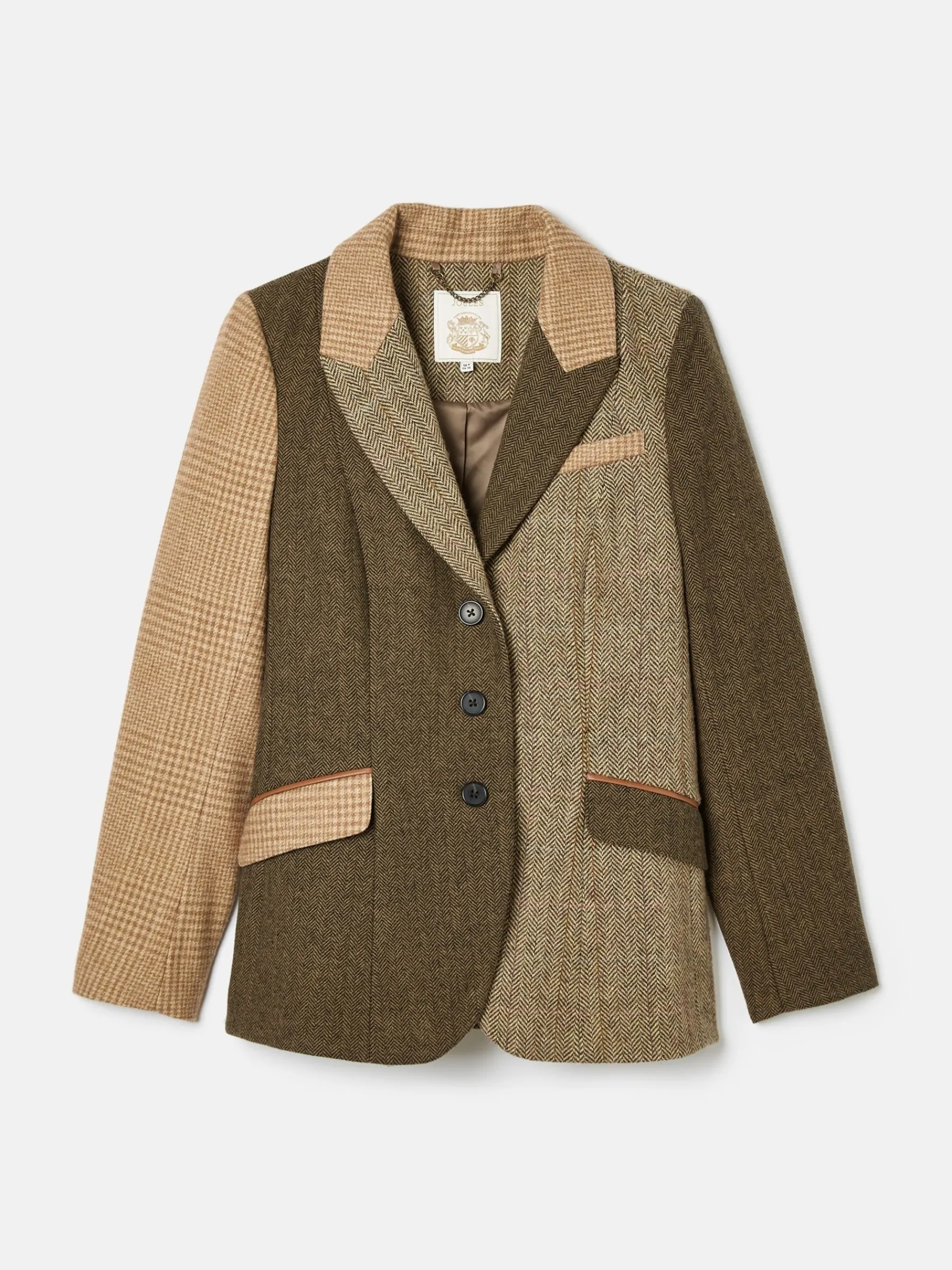 Harlow Hotchpotch Tweed Blazer<Joules Online