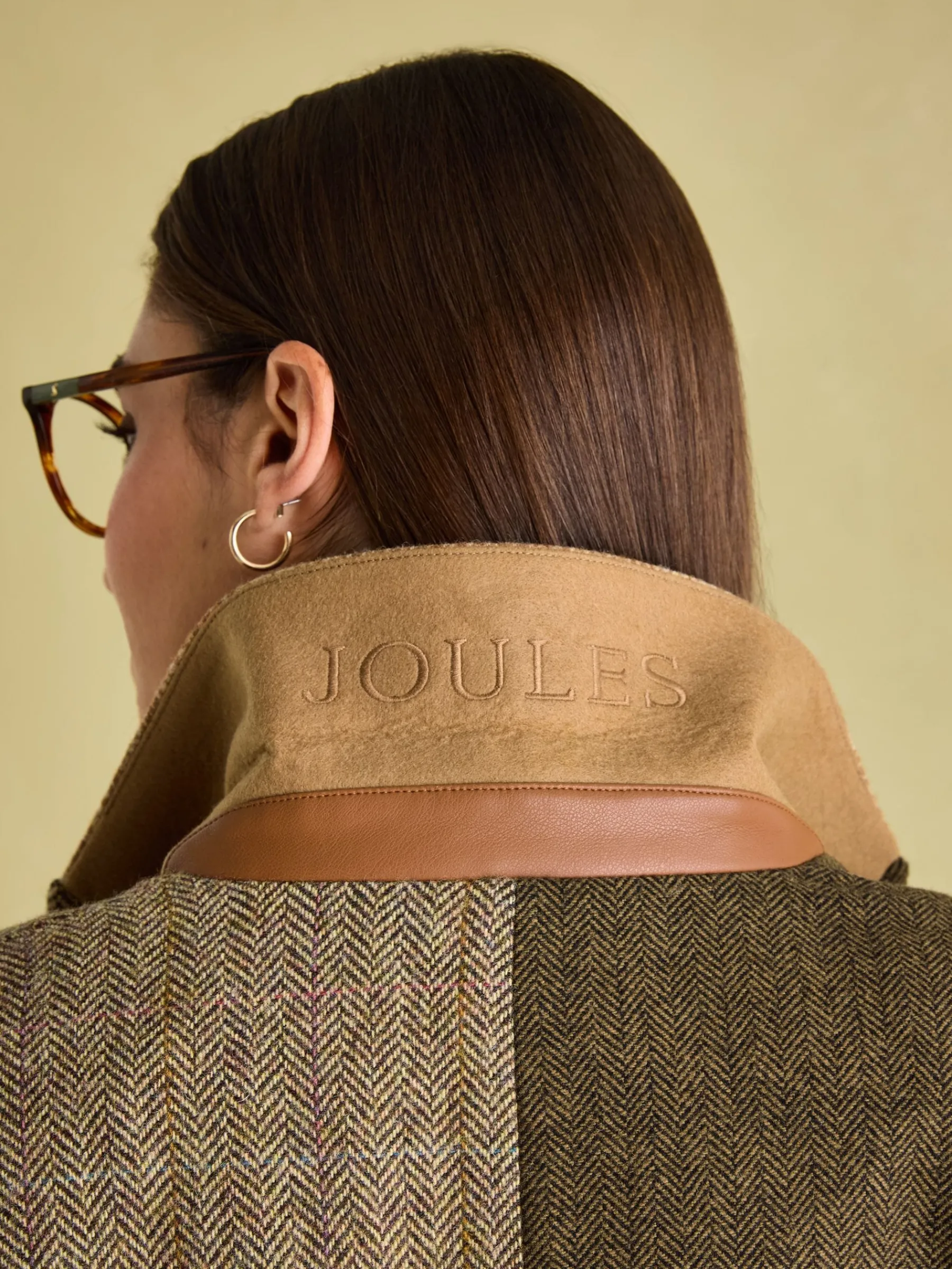 Harlow Hotchpotch Tweed Blazer<Joules Online