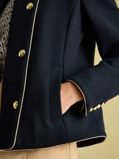 Hazelmere Wool Blend Band Jacket<Joules Online