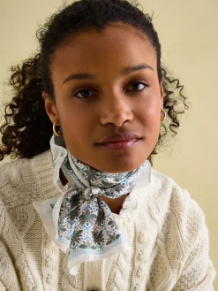 Highgrove Skinny Printed Scarf<Joules Clearance