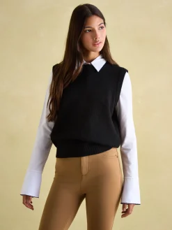 Holly Regular Fit Knitted Vest<Joules Best