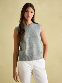 Holly Regular Fit Knitted Vest<Joules Sale